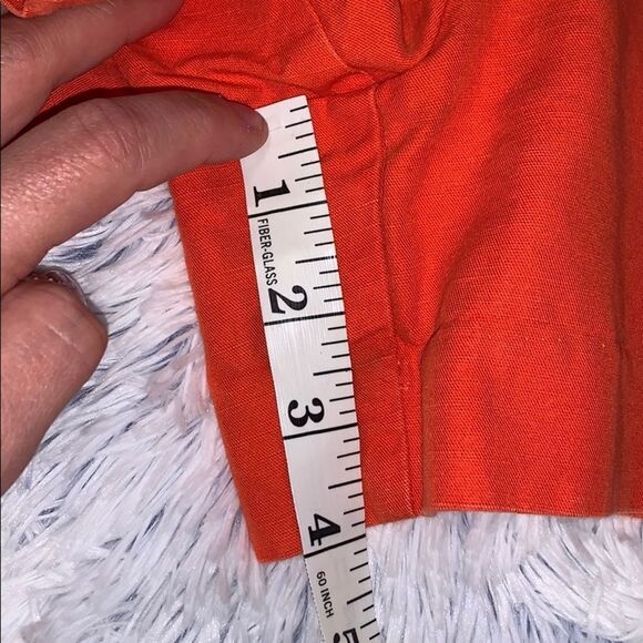 Ann Taylor LOFT orange shorts - size 4 - Picture 10 of 11